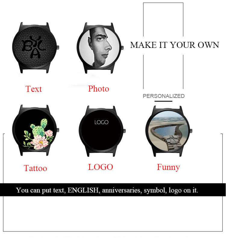 CL033 Custom Name/Photo Women's Watch