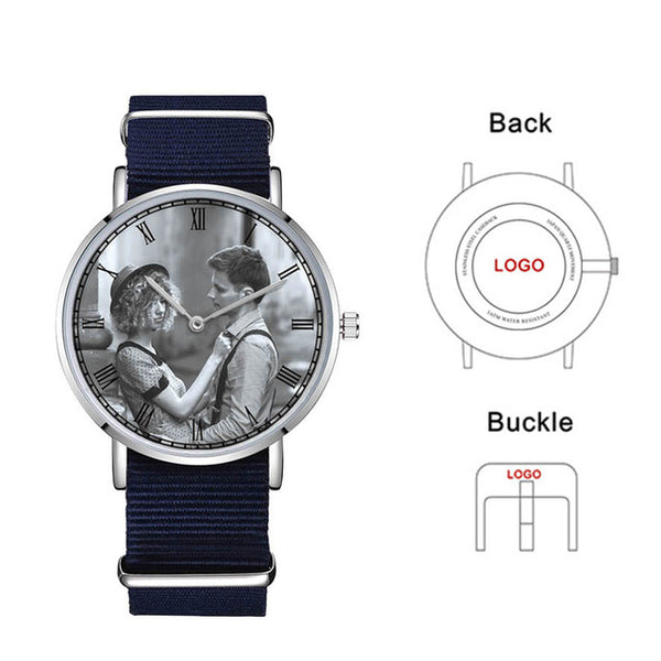 D-0000 Unisex Custom Your Design or Photo Watch