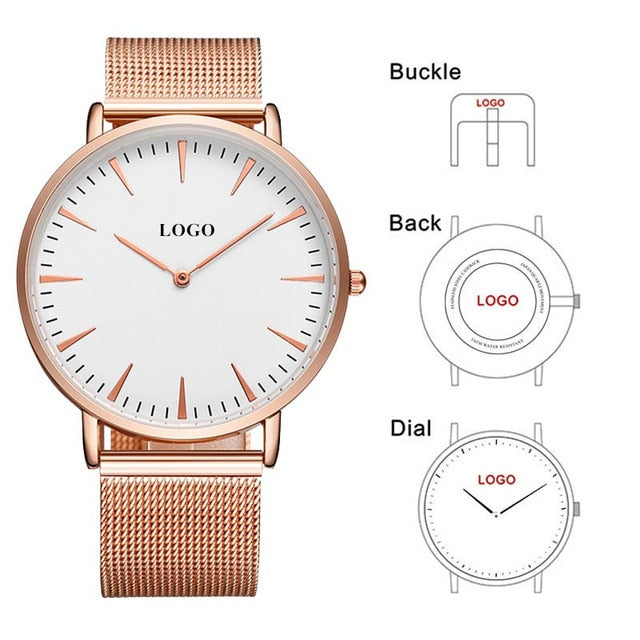 CL014 Custom Name/Photo Men's Watch
