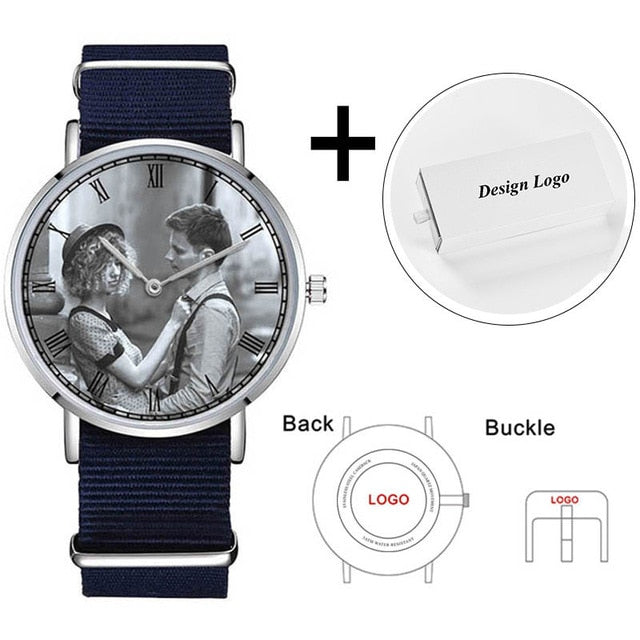 D-0000 Unisex Custom Your Design or Photo Watch