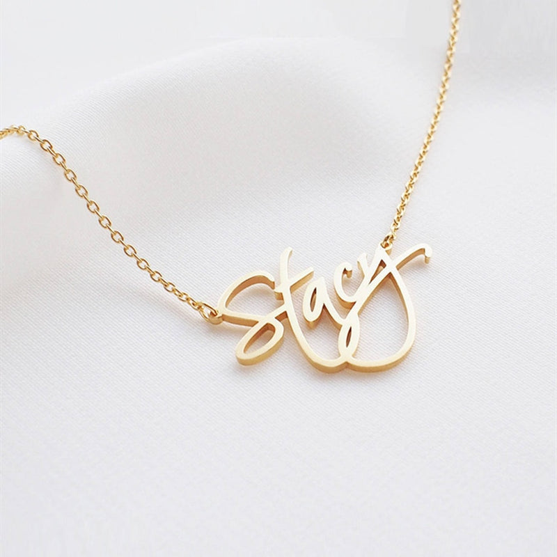 Custom Cursive Name Necklace