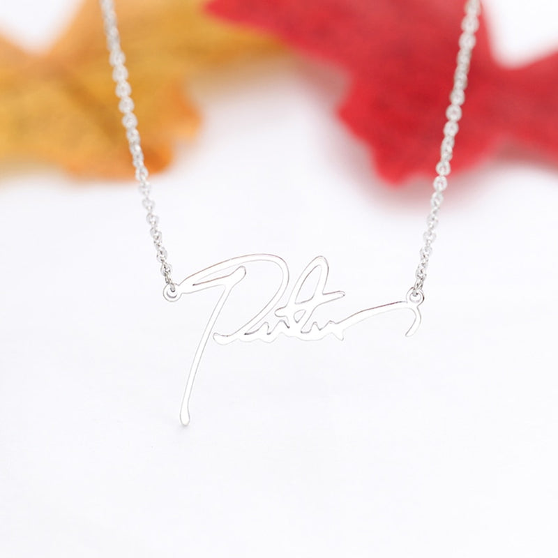 Custom Cursive Name Necklace