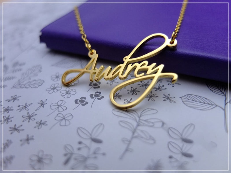 Custom Cursive Name Necklace