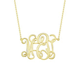 Personalized Dainty Monogram Necklace