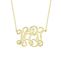 Personalized Dainty Monogram Necklace