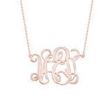 Personalized Dainty Monogram Necklace