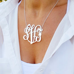 Personalized Dainty Monogram Necklace