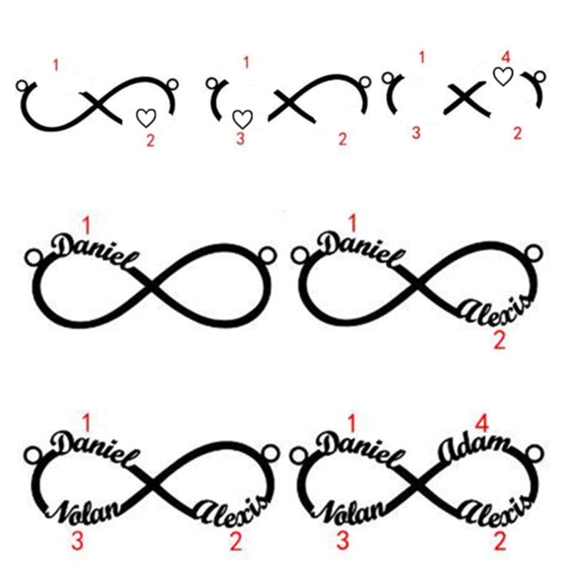 Infinity Name Necklace